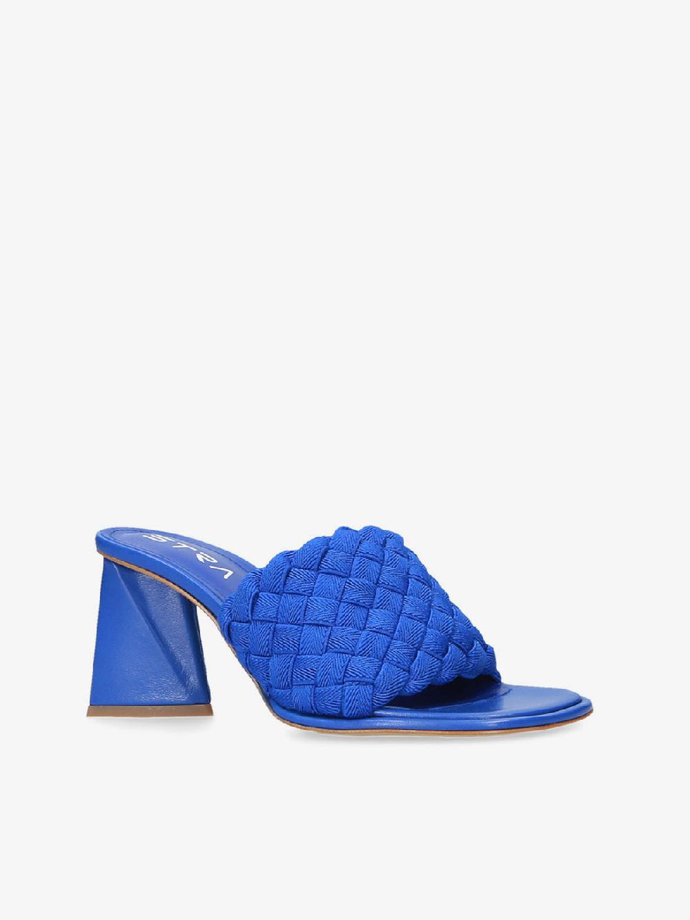 Strategia Sandalo Mules Blu Elettrico Sottocosto