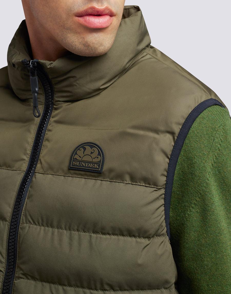 ﻿Sundek gilet trapuntato m999jvdp100-30201 Affare Del Giorno