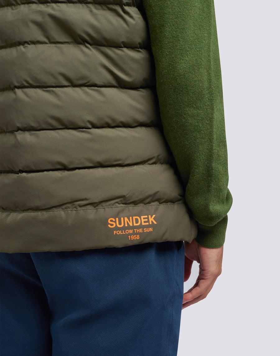 ﻿Sundek gilet trapuntato m999jvdp100-30201 Affare Del Giorno
