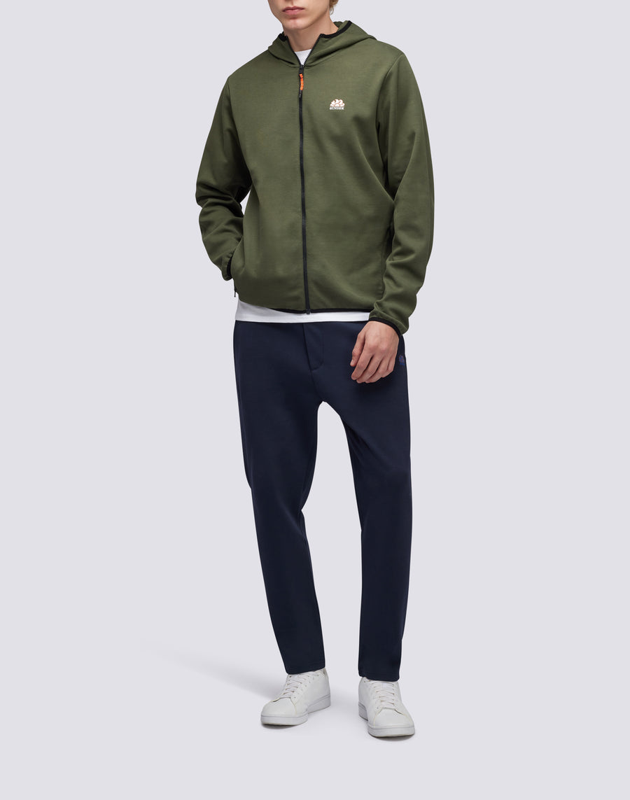 Sundek felpa full zip con cappuccio M411JHIL400-30201 Convenienza