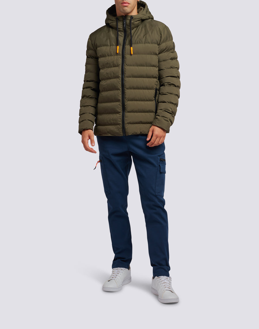 Sundek giacca trapuntata con cappuccio m998jkdp100-30201 Novità