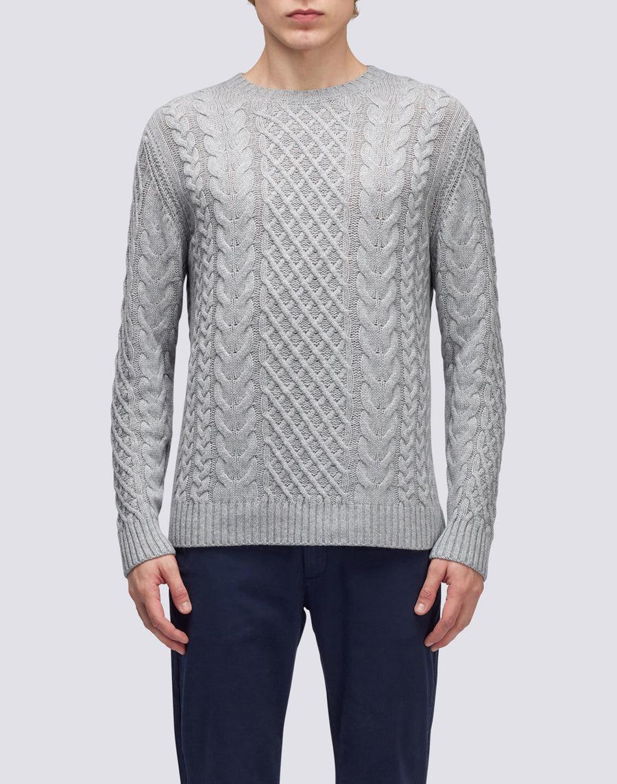 Sundek maglione a girocollo misto cashmere M354KIWS100-02900 Presa