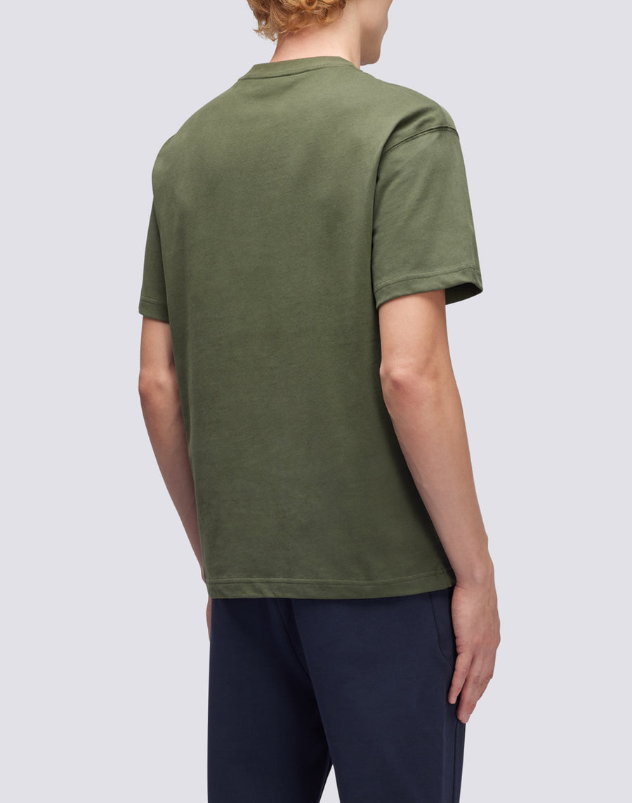 Sundek t-shirt girocollo in cotone con logo M667TEJS700-30201 Sconto