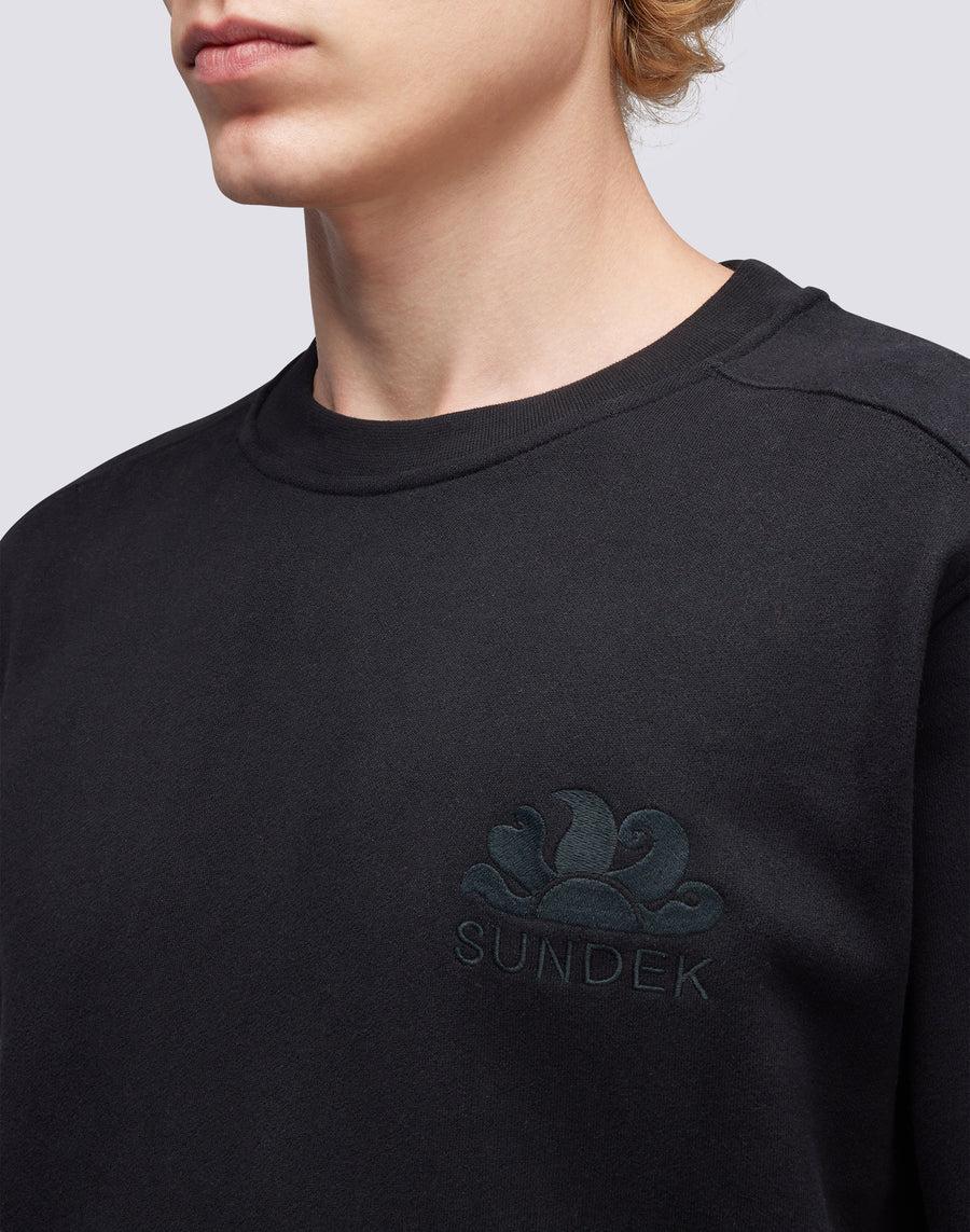 Sundek felpa garzata a girocollo m034jhf8700-00400 Online