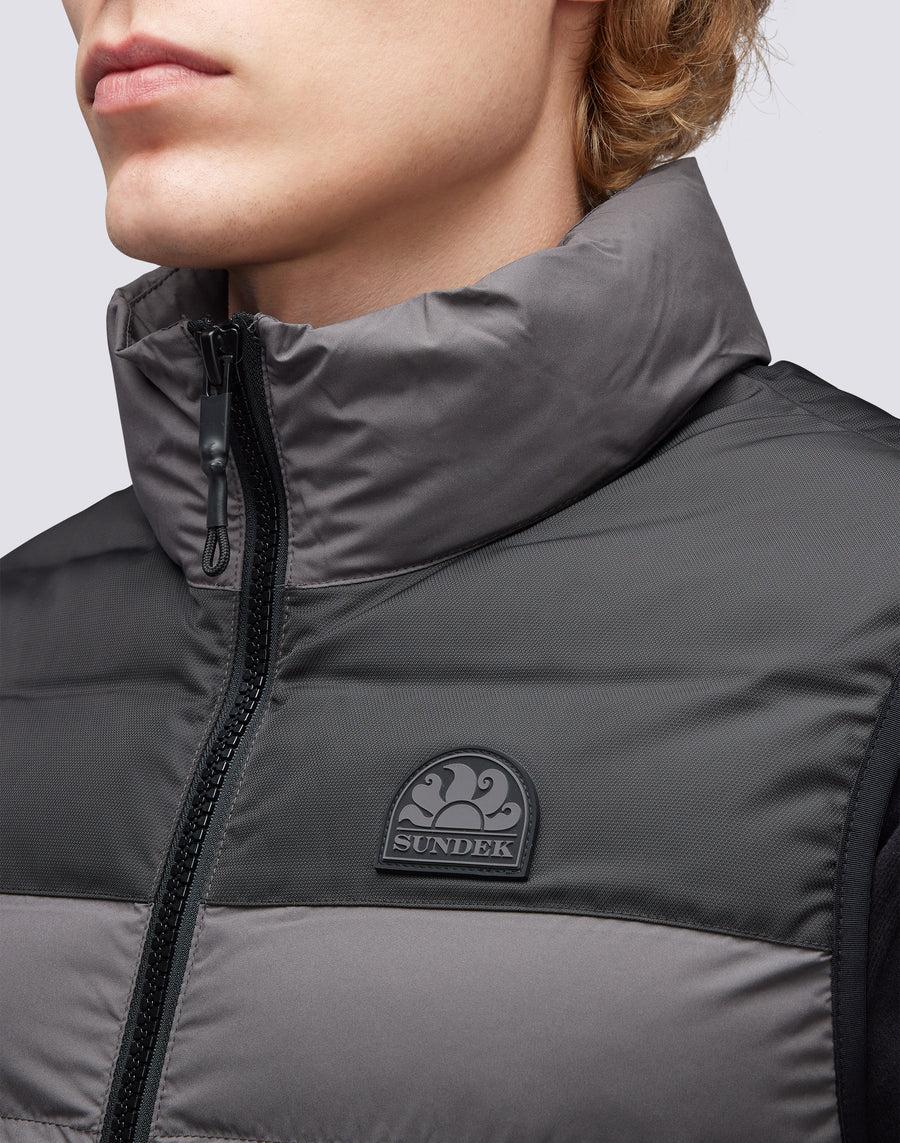 Sundek gilet trapuntato m999jvdp100-94401 Outlet