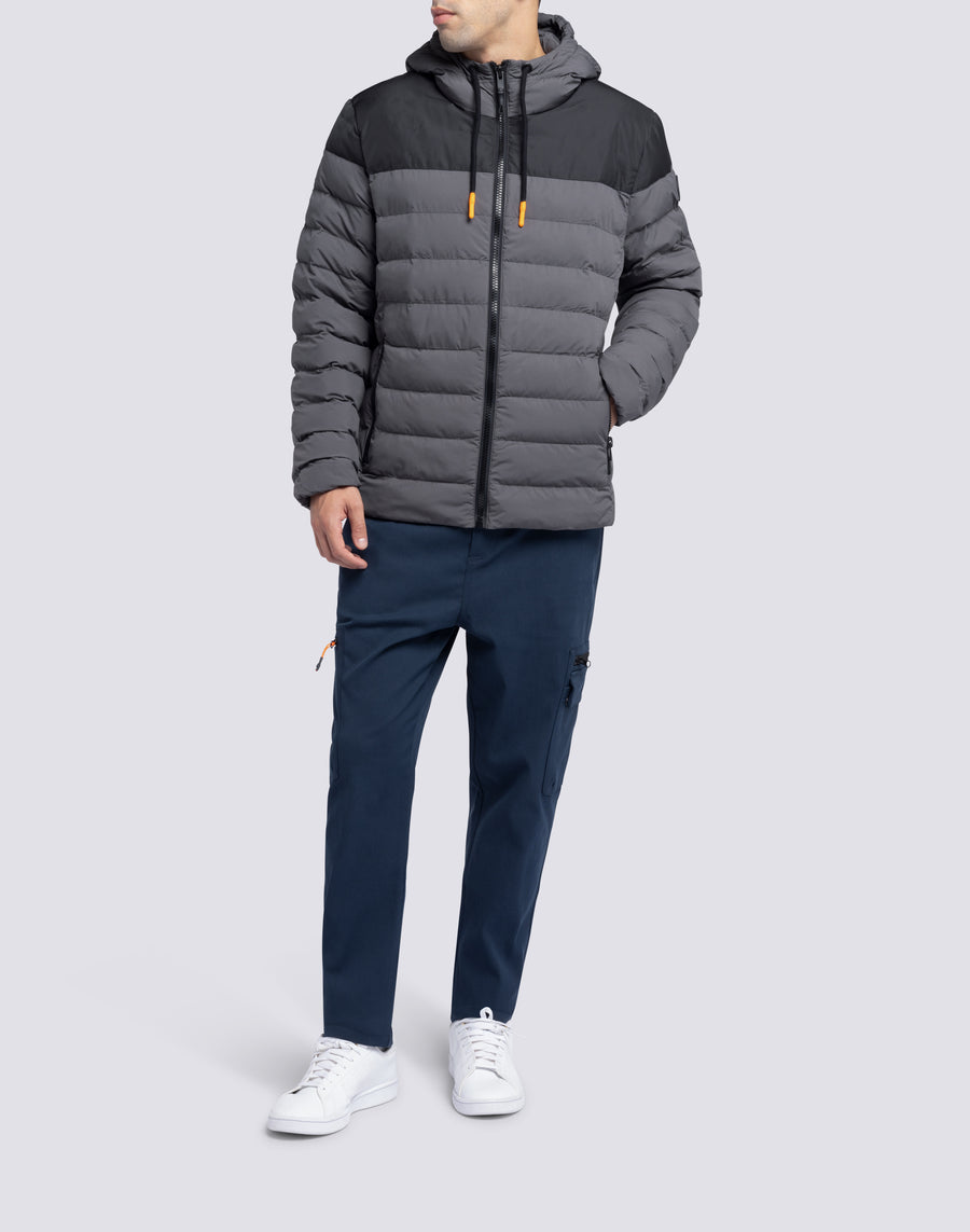 Sundek giacca trapuntata con cappuccio m998jkdp100-94401 Offerte