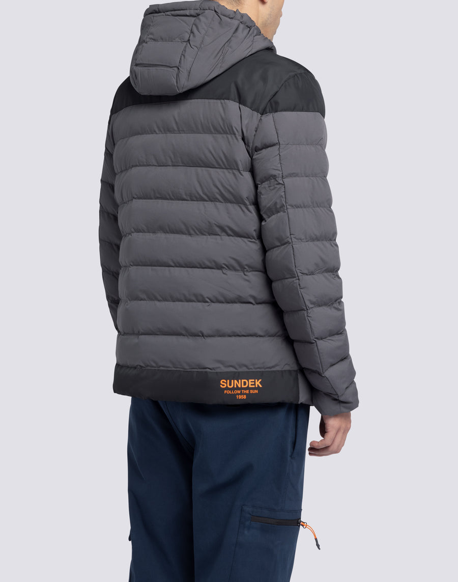 Sundek giacca trapuntata con cappuccio m998jkdp100-94401 Offerte