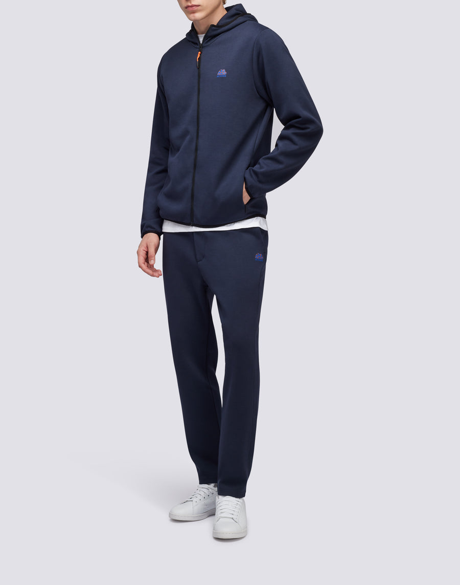 Sundek felpa full zip con cappuccio m411jhil400-00701 I Più Venduti