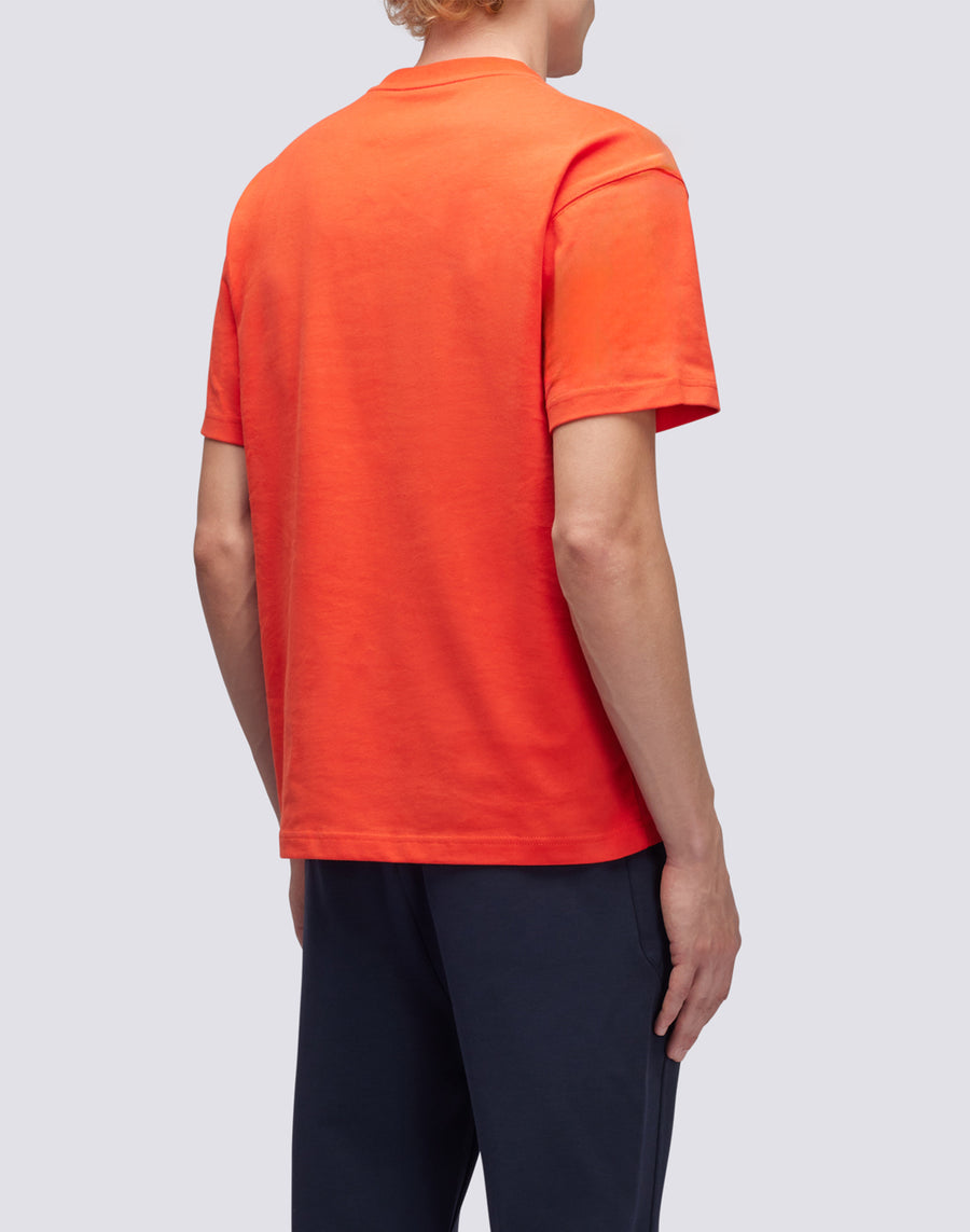 Sundek T-SHIRT GIROCOLLO CON LOGO RICAMATO M170TEJS700-A4200 Moda