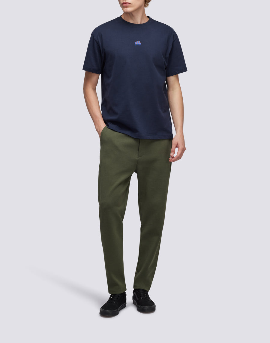 Sundek t-shirt girocollo in cotone con logo M667TEJS700-00701 Italy