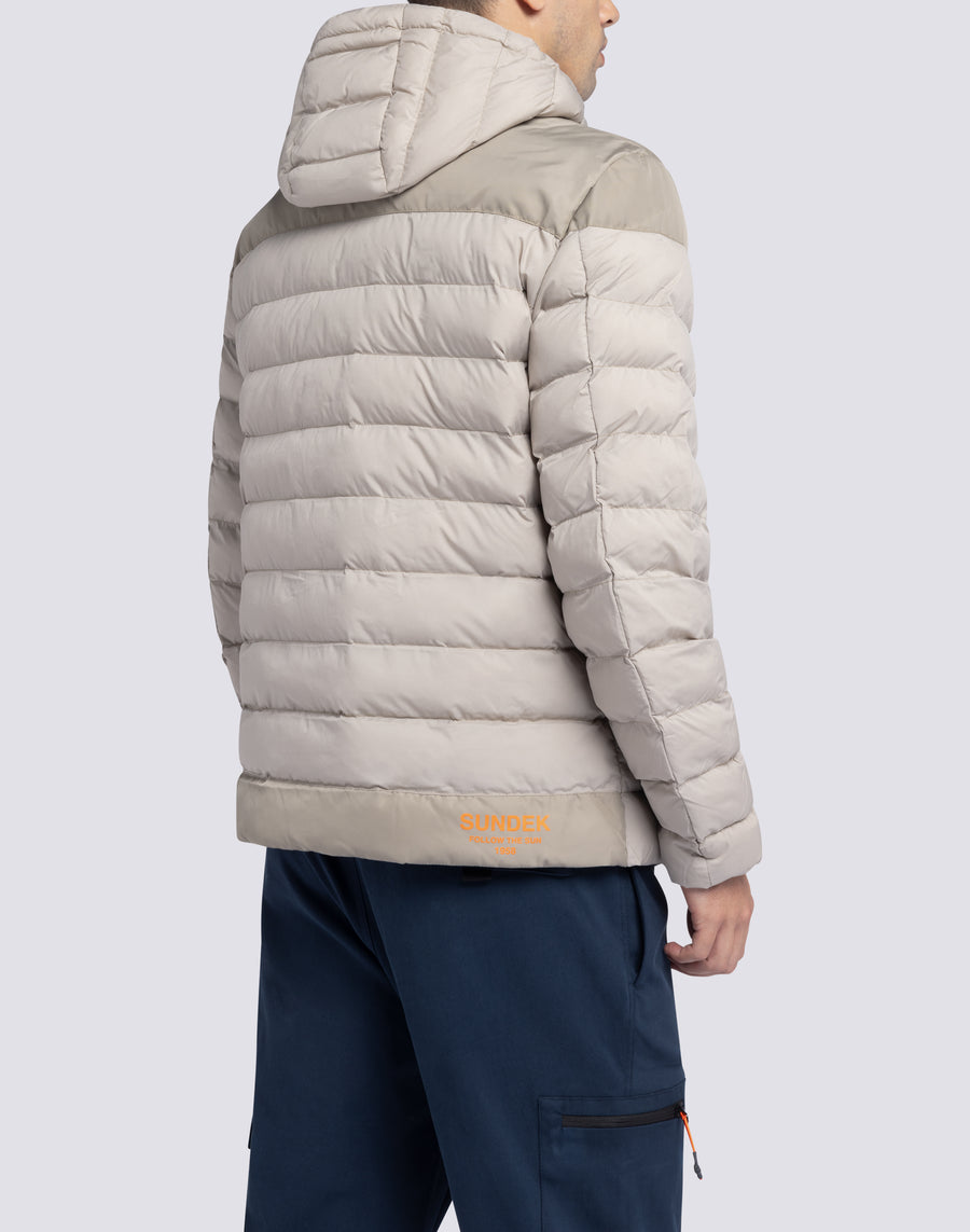 Sundek giacca trapuntata con cappuccio m998jkdp100-65201 2025