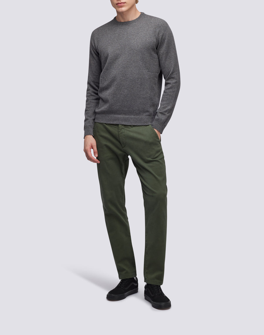 Sundek maglione a girocollo misto cashmere M350KIWS500-33700 Qualità