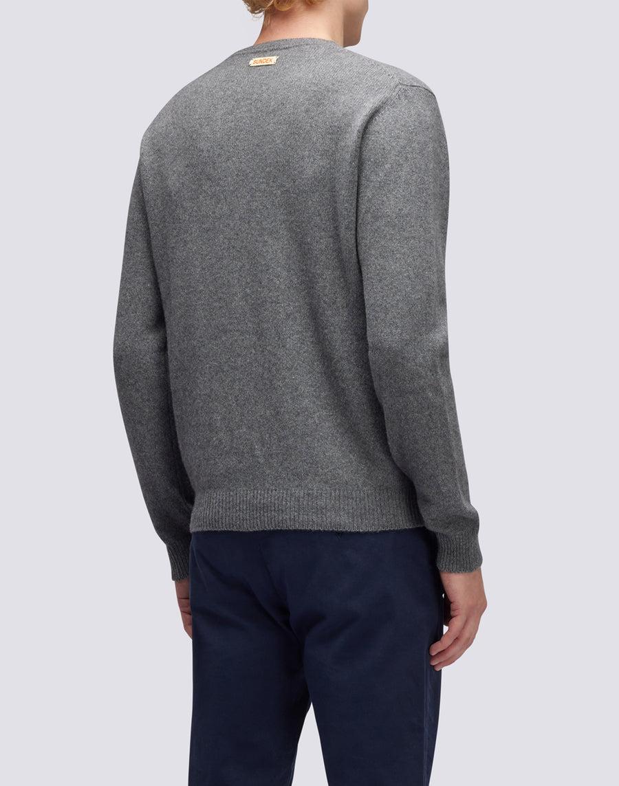 Sundek maglione a girocollo misto cashmere M352KIWS500-33700 Vendita