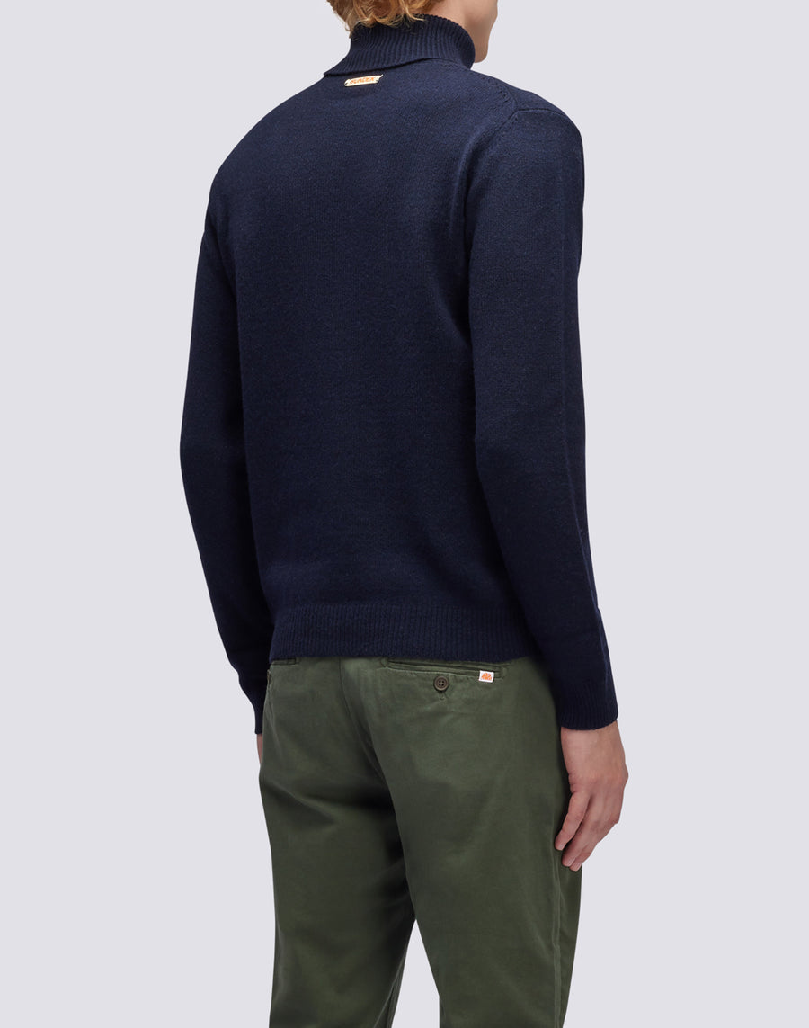 Sundek maglione a girocollo misto cashmere M353KIWS500-00700 Soddisfazione Garantita