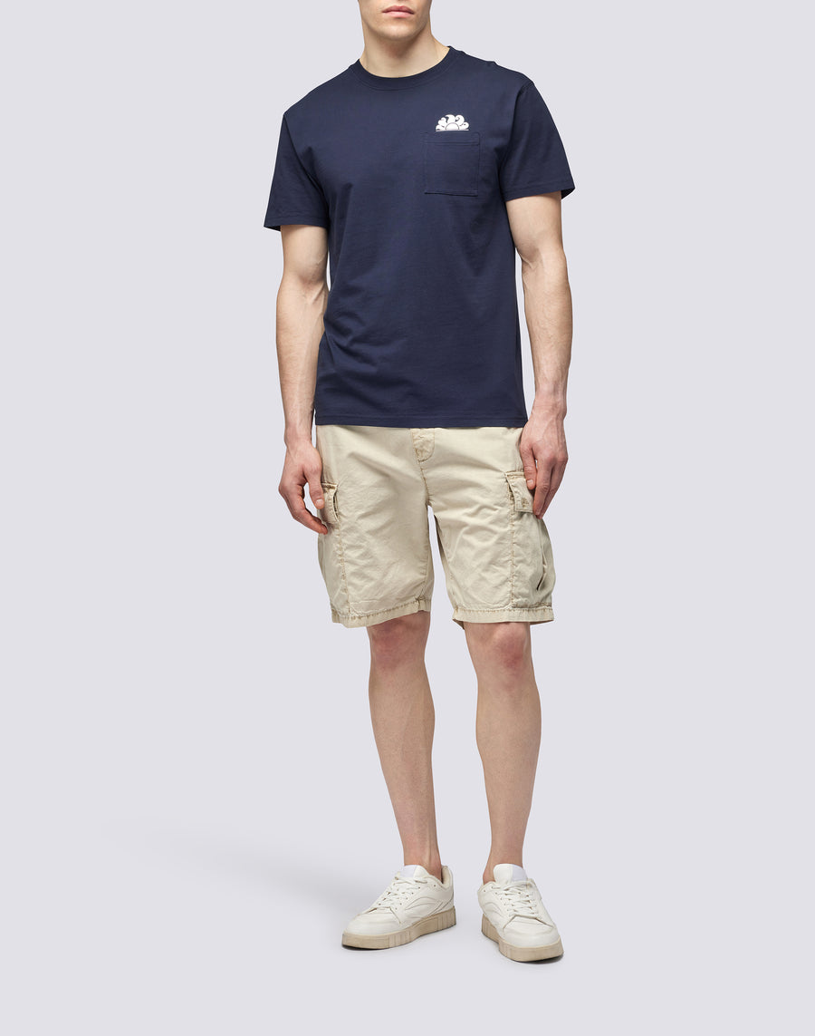 Sundek T-SHIRT CON TASCA m609tej7800-00701 Convenienza