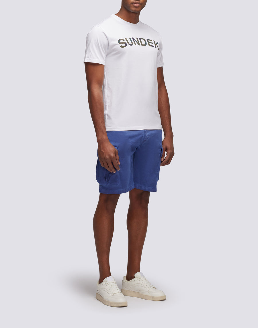 Sundek walkshort in twill di cotone m229wktw100-00700 Novità
