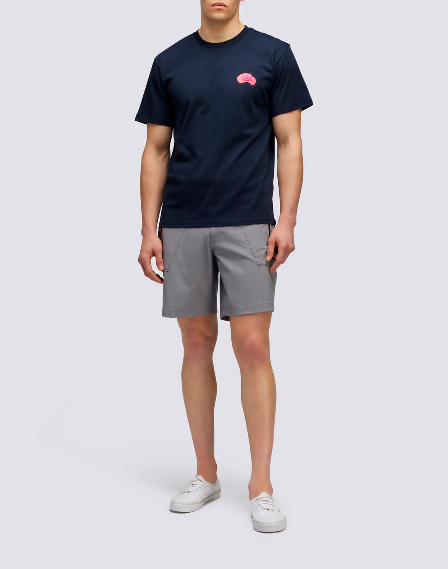Sundek T-SHIRT TINTA UNITA LOGO m616tejr900-00701 Sconto