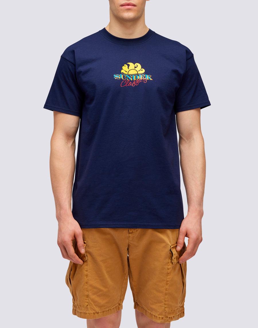 Sundek T-SHIRT HERITAGE PRINT m641tejy300-00700 Economico