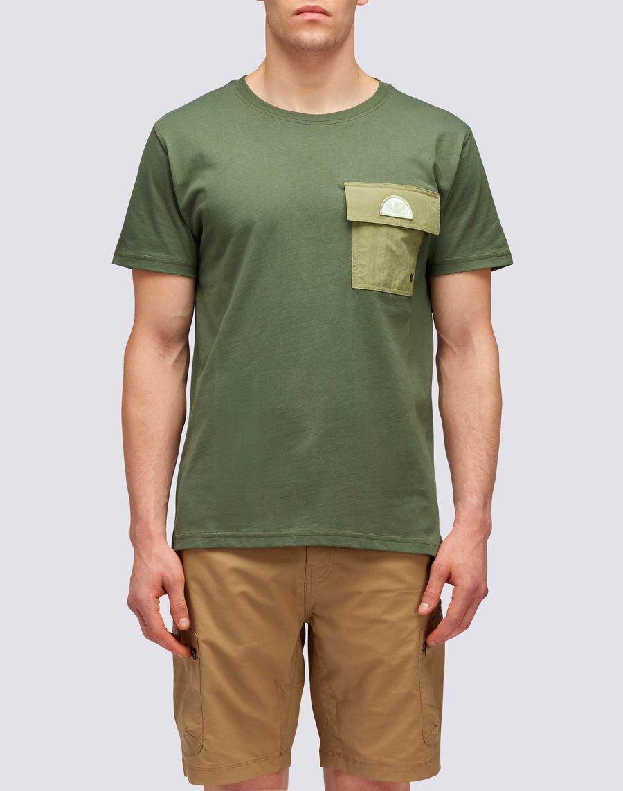 Sundek T-SHIRT CON TASCA m606tejs500-a2701 Promozione temporanea