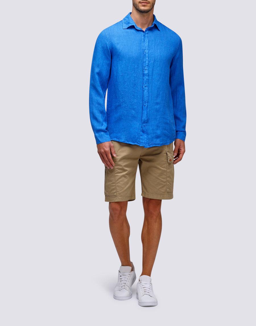 Sundek CAMICIA LINO m820shli7tc-67400 Qualità