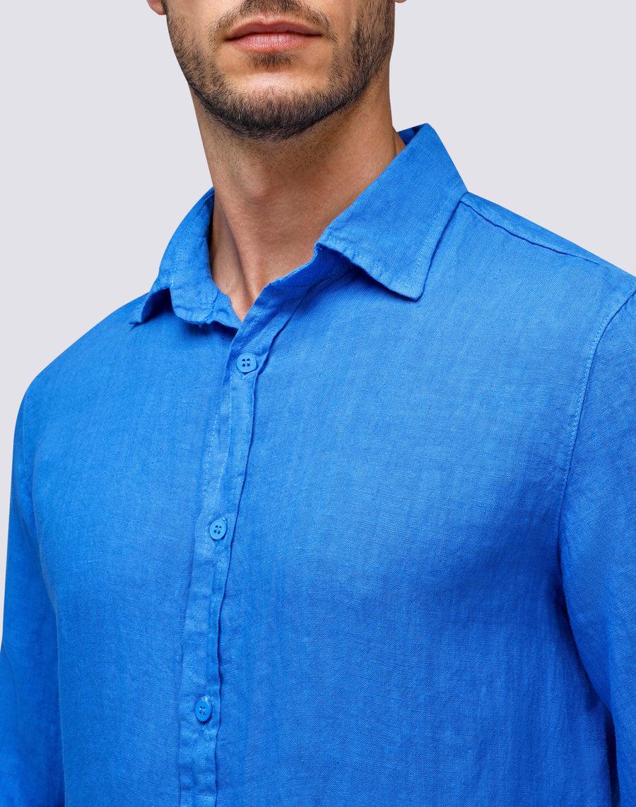 Sundek CAMICIA LINO m820shli7tc-67400 Qualità