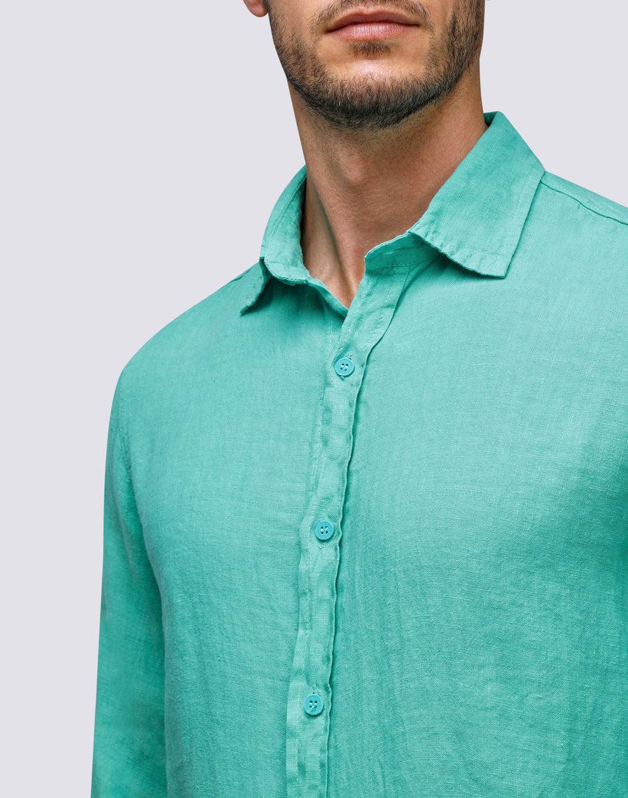 Sundek CAMICIA LINO m820shli7tc-a3200 Negozi Online