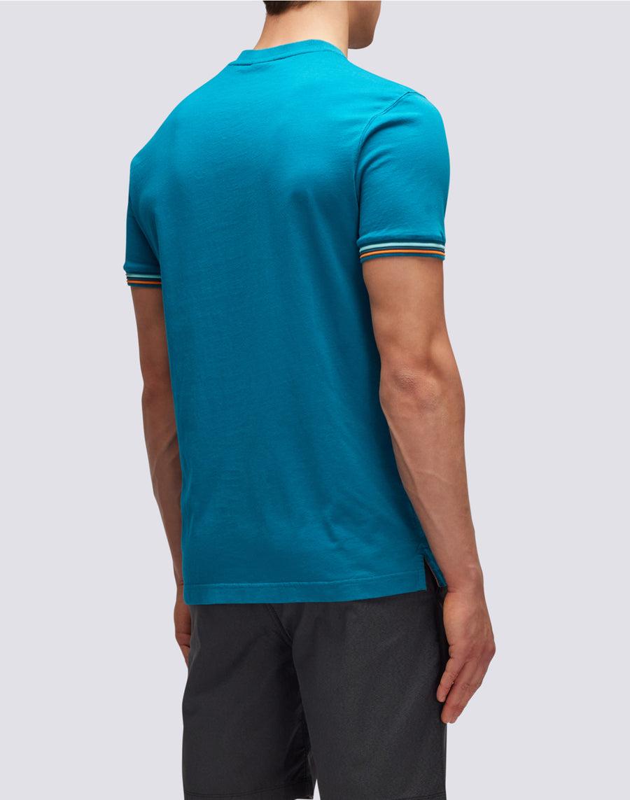 Sundek T-SHIRT FINN GIROCOLLO CON TASCHINO m775tej7800-01203 Vendita Calda