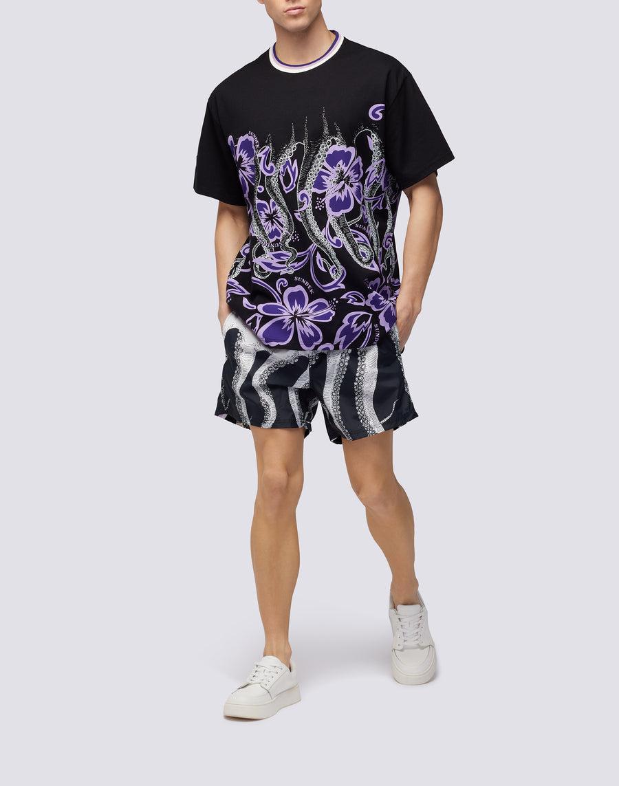 Sundek T-SHIRT OCTOPUS m662tejy5ou-004ou Negozio