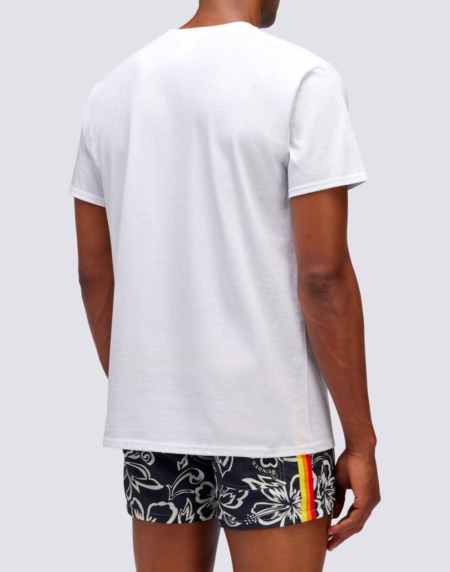 Sundek T-SHIRT HERITAGE SUNDEK PRINT m642tejy300-00600 Italia