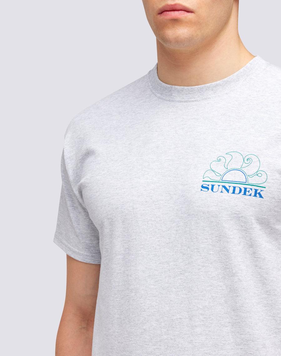 Sundek T-SHIRT HERITAGE PRINT m640tejy300-02900 2025