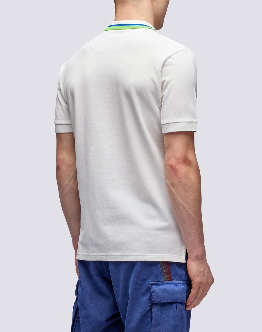 Sundek POLO IN COTONE PIQUET COMBINATO m997plpq500-03901 Acquista Ora