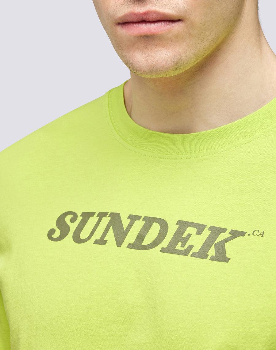 Sundek T-SHIRT GIROCOLLO CON LOGO m287tej7800-69101 Shopping Online