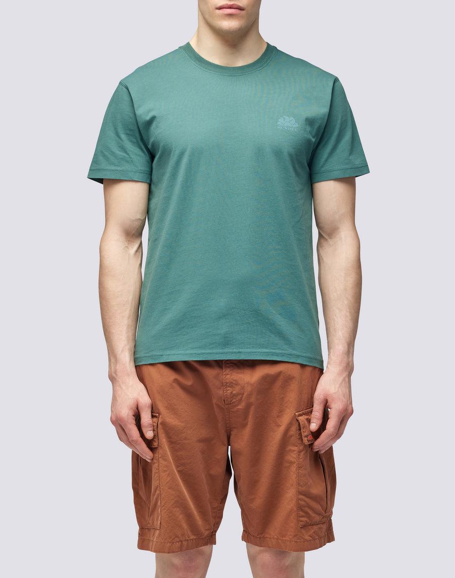 Sundek T-SHIRT GIROCOLLO CON LOGO m129tej78ot-a1600 Online
