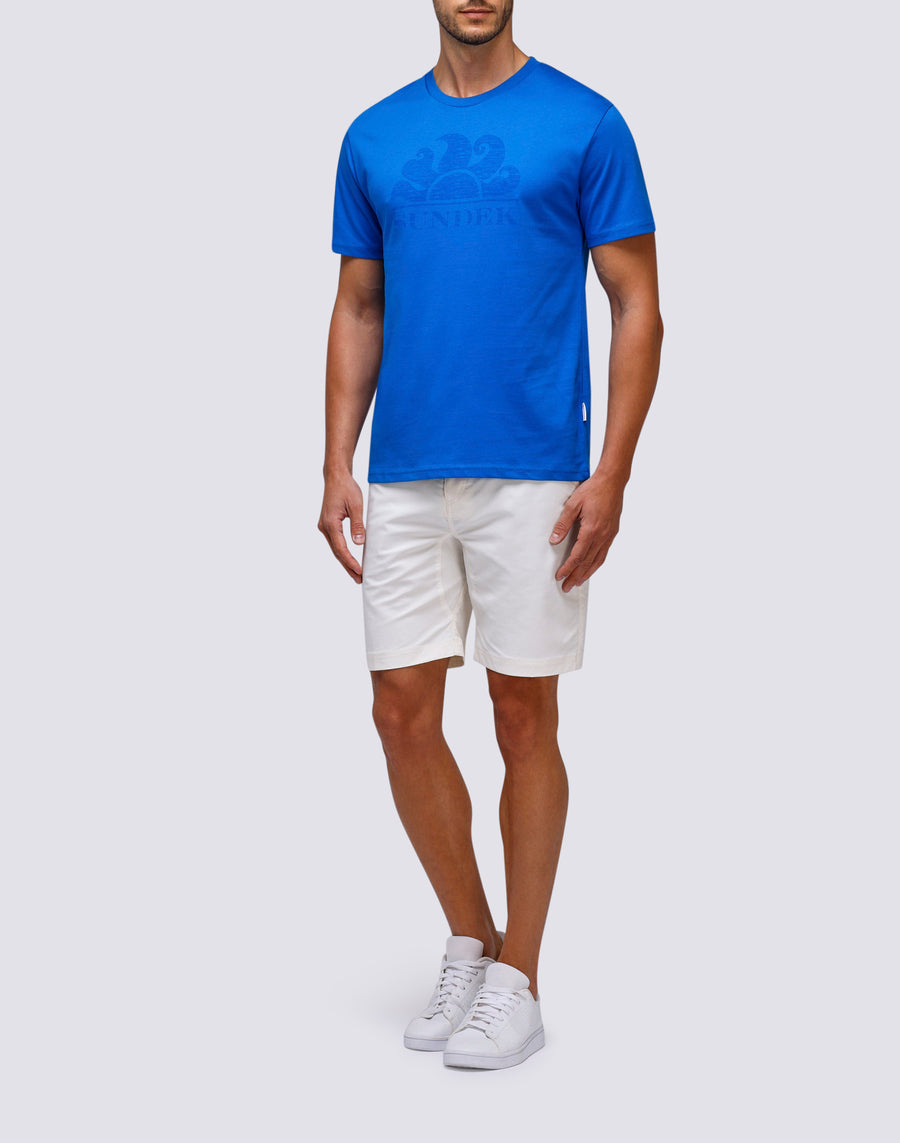 Sundek T-SHIRT MANICHE CORTE CON LOGO m021tej78ot-a2200 Outlet