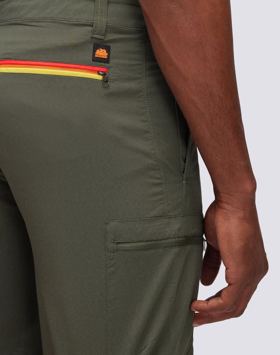 Sundek shorts cargo in tessuto quick dry M169WKP8700-30203 Vendita Economica