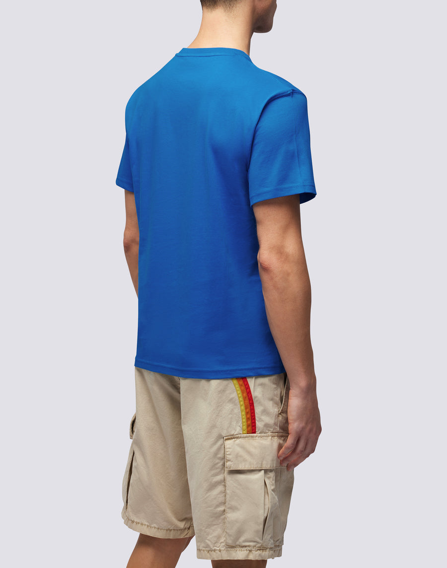 Sundek T-SHIRT GIROCOLLO CON STAMPA LOGO m021tej7800-a2201 2025
