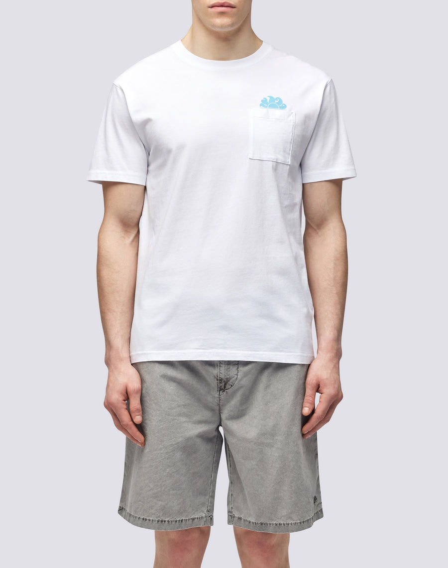 Sundek T-SHIRT CON TASCA m609tej7800-00601 Consegna Veloce
