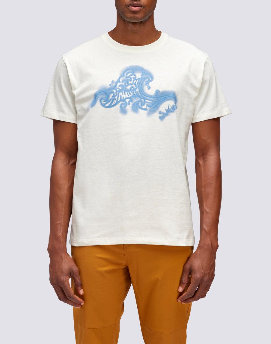 Sundek T-SHIRT WAVE PRINT m612tejs500-03901 Presa