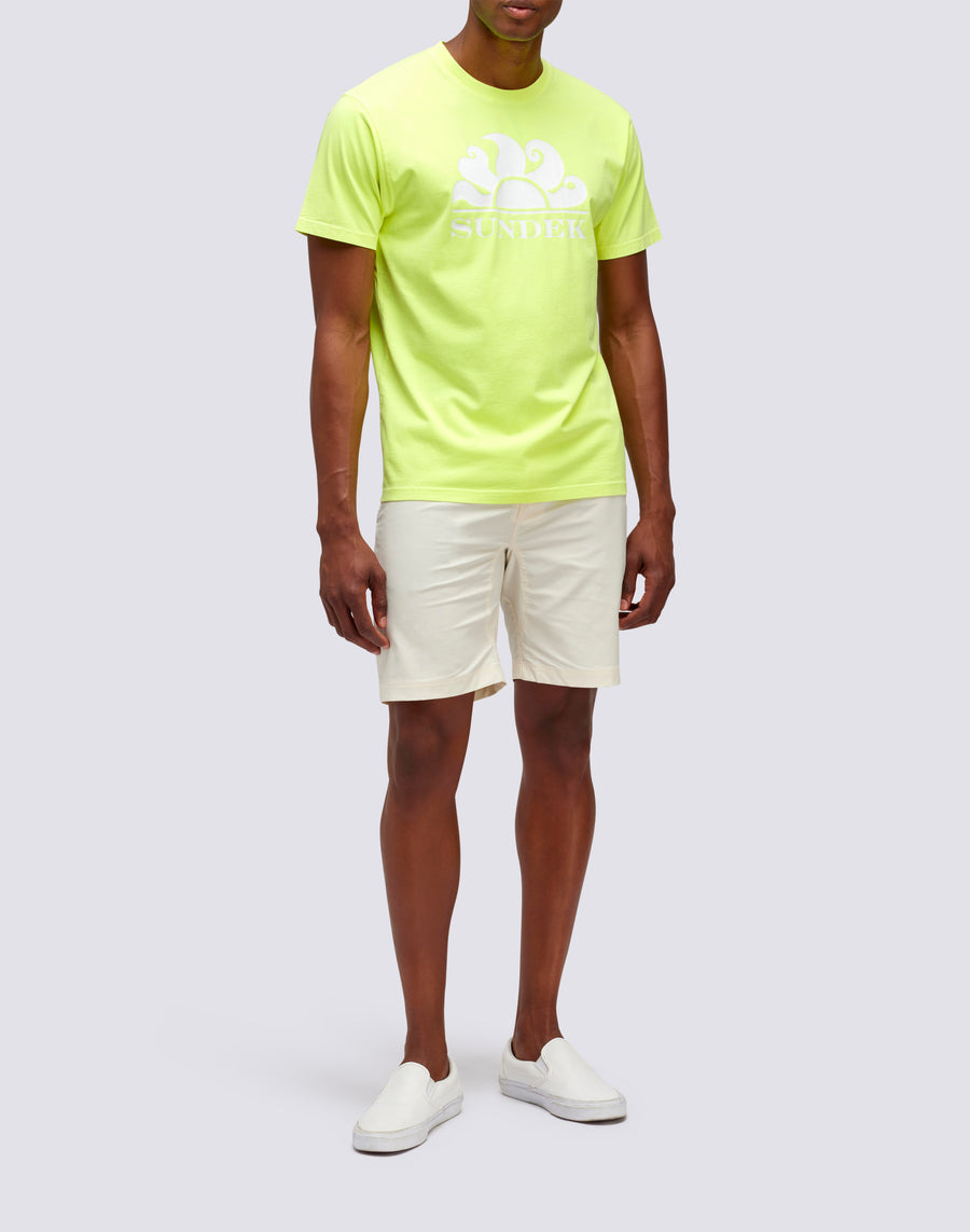 Sundek T-SHIRT LOGO PRINT m021tej78tc-23001 Enormi sconti
