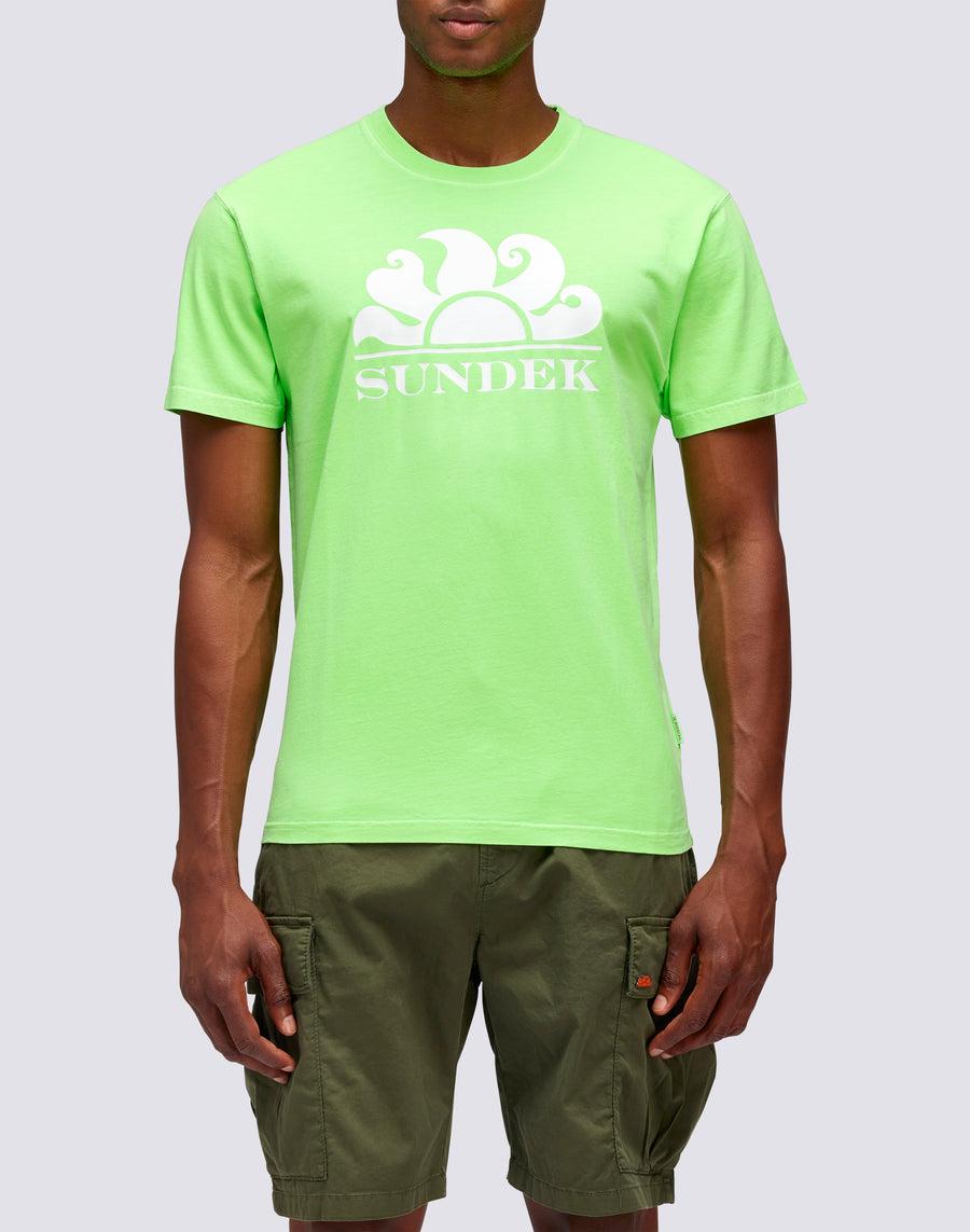 Sundek T-SHIRT LOGO PRINT m021tej78tc-24801 Offerte