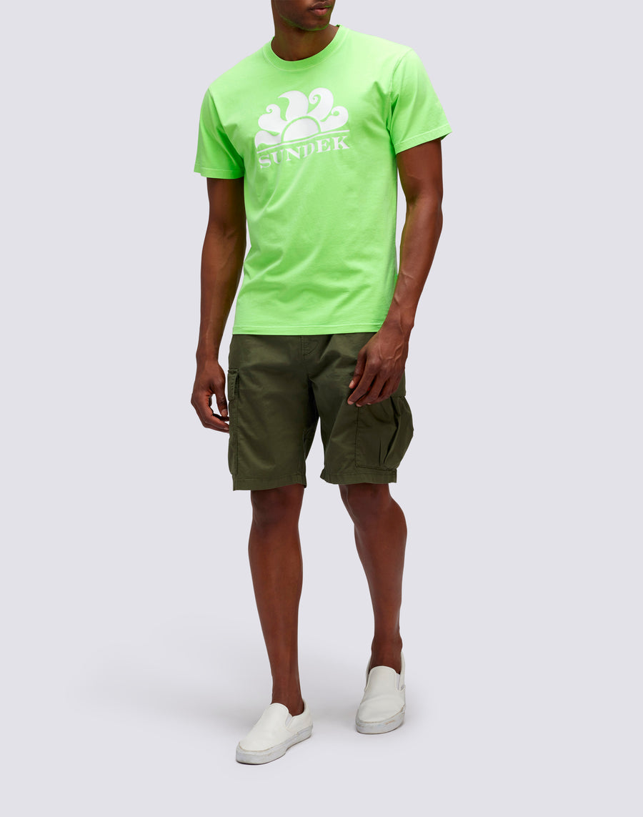 Sundek T-SHIRT LOGO PRINT m021tej78tc-24801 Offerte
