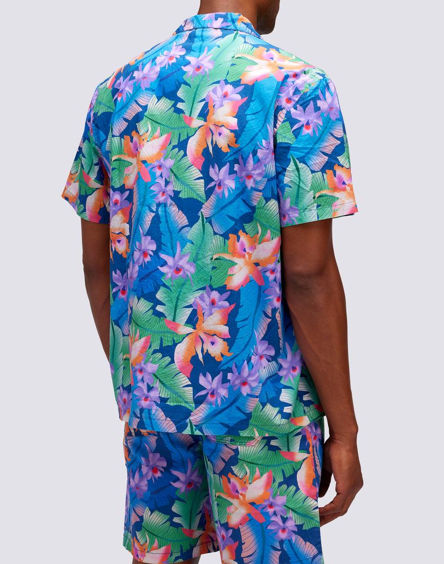 Sundek CAMICIA CON STAMPA FLOREALE ALL OVER m817shmu100-007o8 Qualità