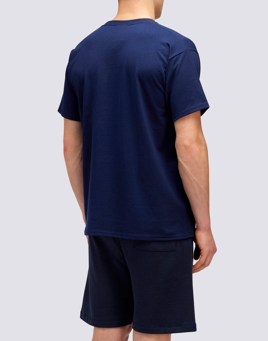 Sundek T-SHIRT HERITAGE PATCH m643tejy300-00700 Presa