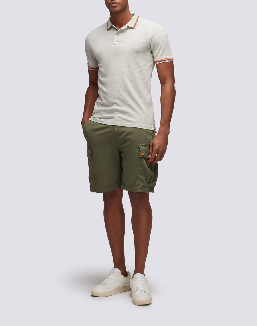 Sundek POLO BRICE IN COTONE PIQUET CON DETTAGLI TRICOLOR m779plj6500-02912 Outlet