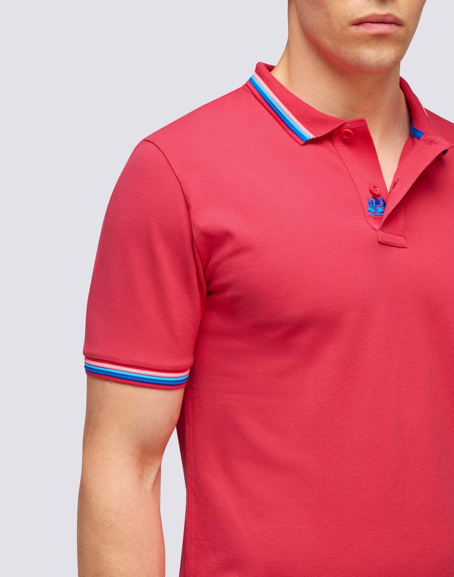 Sundek POLO BRICE IN COTONE PIQUET CON DETTAGLI TRICOLOR m779plj6500-69203 Hotsell