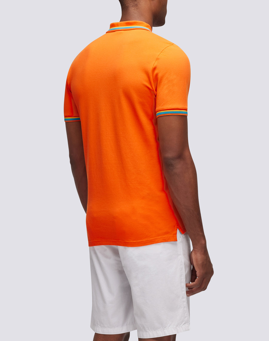 Sundek POLO BRICE IN COTONE PIQUET CON DETTAGLI TRICOLOR m779plj6500-55002 Vendita Economica