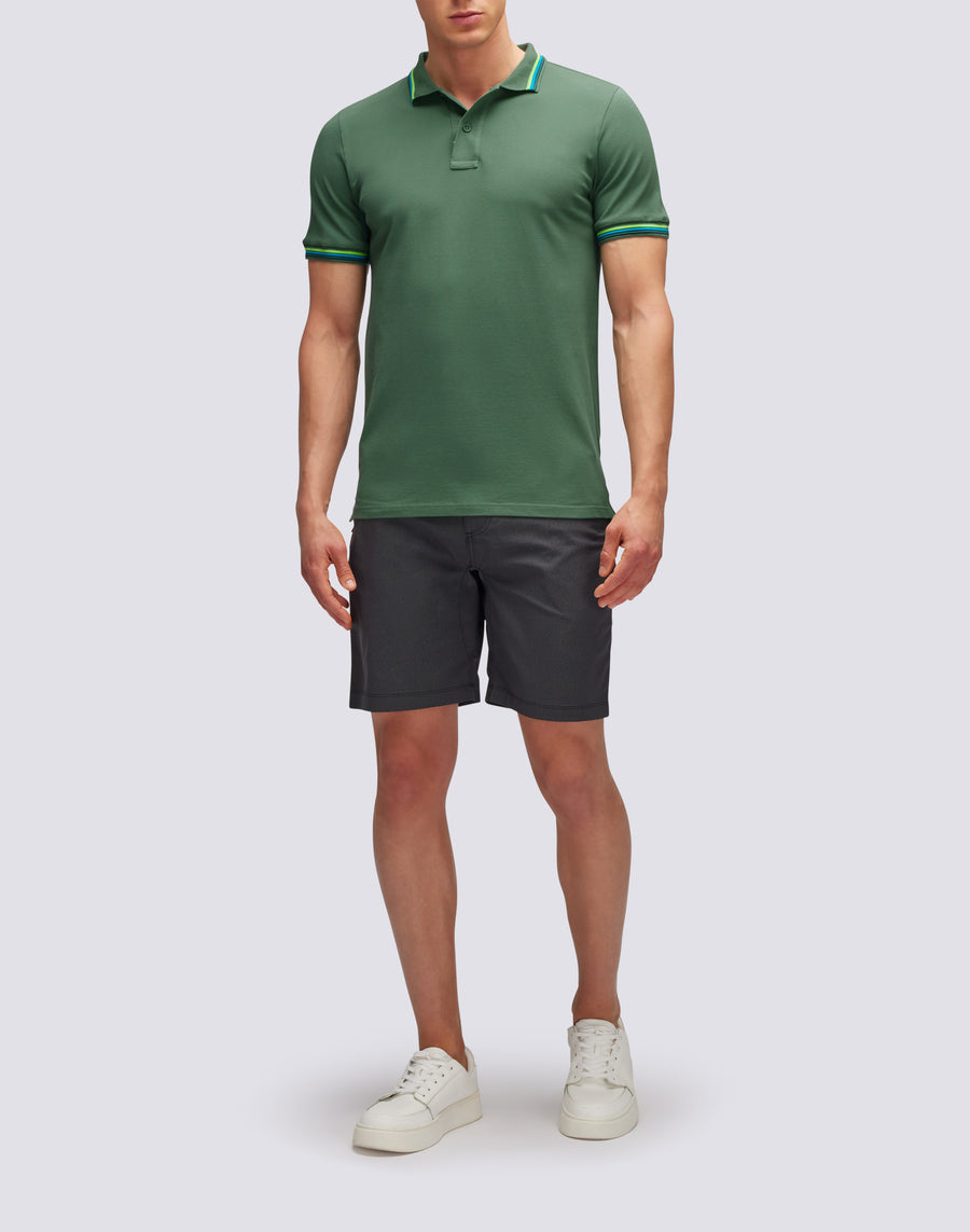 Sundek POLO BRICE IN COTONE PIQUET CON DETTAGLI TRICOLOR m779plj6500-a1601 Vendite Flash
