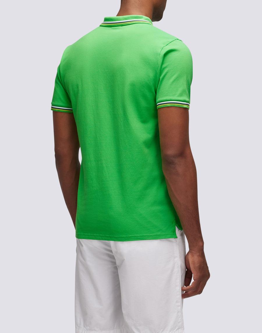 Sundek POLO BRICE IN COTONE PIQUET CON DETTAGLI TRICOLOR m779plj6500-a1801 In Saldo