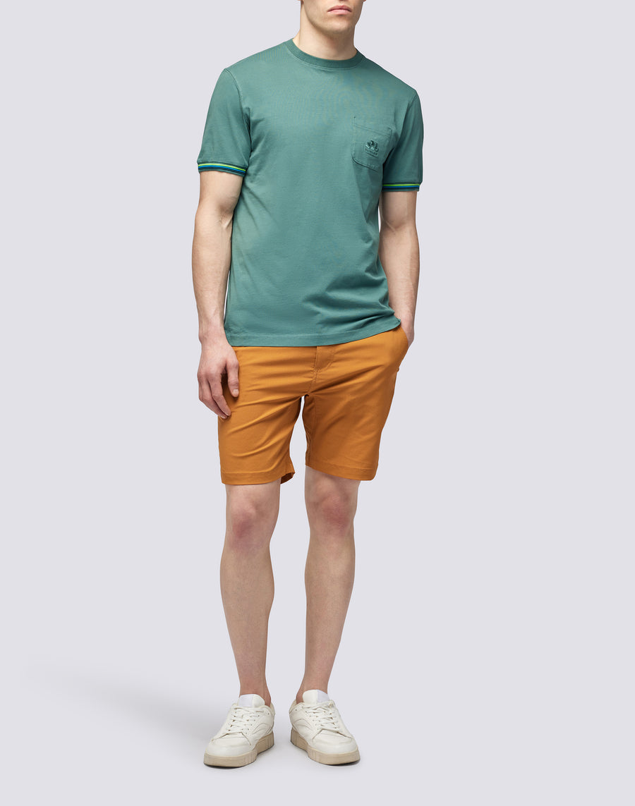 Sundek T-SHIRT FINN GIROCOLLO CON TASCHINO m775tej7800-a1601 Prezzo Ridotto