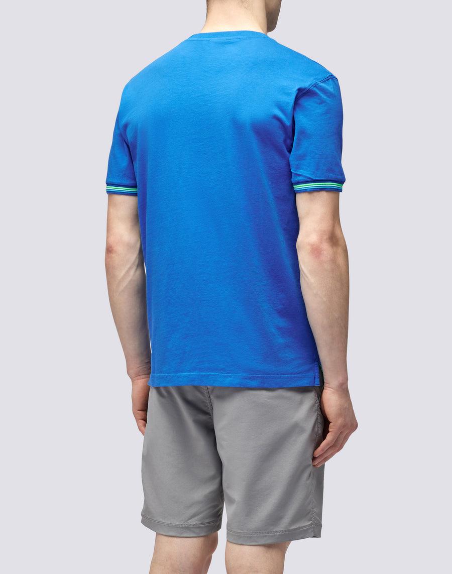 Sundek T-SHIRT FINN GIROCOLLO CON TASCHINO Economico